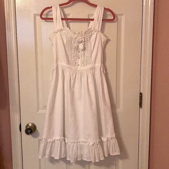 Vintage Fairy Fair Jacquard Lace Shabby Chic JSK Dress Limited Edition - Picture 11 of 11